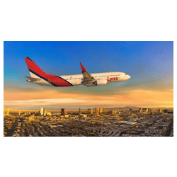 Lynx will be flying their fleet of brand-new Boeing 737 aircrafts to Orlando, Las Vegas, Los Angeles and Phoenix this winter Lynx will be flying their fleet of brand-new Boeing 737 aircrafts to Orlando, Las Vegas, Los Angeles and Phoenix this winter