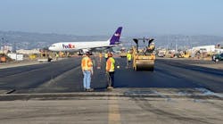 The rehabilitated taxiways Victor and Bravo will serve nearly all flight operations at Oakland for the next 10-15 years.