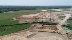 Work Underway On Lima Taxiway