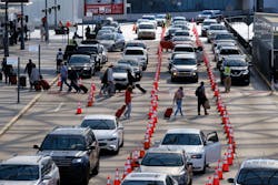 Traffic is seen at Hartsfield-Jackson airport in Atlanta on Friday, April 8, 2022. Traffic is seen at Hartsfield-Jackson airport in Atlanta on Friday, April 8, 2022.
