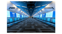 New &lsquo;PenFed tunnel&rsquo; transforms daily gateway to nation&rsquo;s capital via a multi-year, multimillion dollar partnership between Clear Channel Airports, the Metropolitan Washington Airports Authority and PenFed.