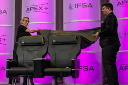 Wide seat unveiling.