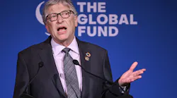 In this file photo, Microsoft founder Bill Gates speaks during the Global Fund Seventh Replenishment Conference in New York on September 21, 2022.