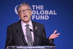 In this file photo, Microsoft founder Bill Gates speaks during the Global Fund Seventh Replenishment Conference in New York on September 21, 2022. In this file photo, Microsoft founder Bill Gates speaks during the Global Fund Seventh Replenishment Conference in New York on September 21, 2022.