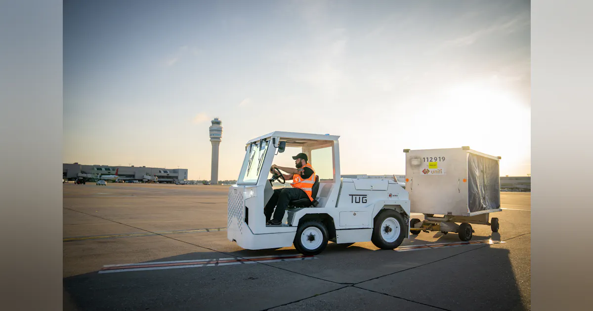 Baggage Tractor Ramp TUG Endurance Baggage Tractor | Aviation Pros