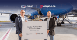 Ita Airways Cargo X Cargo one Press Banner