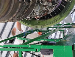 In liquid form, an industrial degreaser can be brushed on or applied with a rag. In liquid form, an industrial degreaser can be brushed on or applied with a rag.