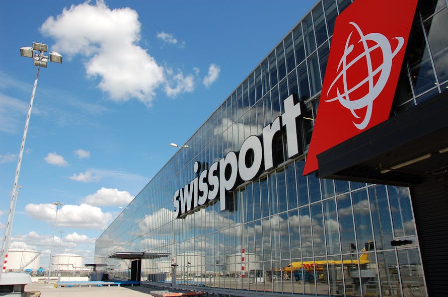 Swissport Building Logo