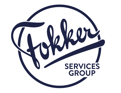 Fokker Services Group Dark Blue Logo Website