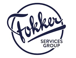 Fokker Services Group Dark Blue Logo Website