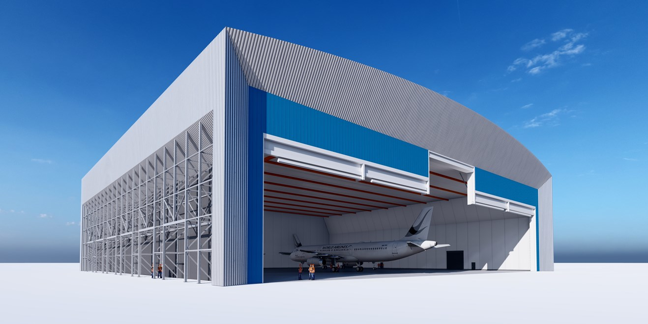 Fokker Services Group New Hangar Render