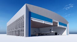 Fokker Services Group New Hangar Render