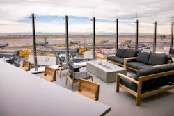 Concourse B outdoor deck Concourse B outdoor deck