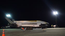 The Air Force&apos;s X-37B Orbital Test Vehicle Mission 5 successfully landed at NASA&apos;s Kennedy Space Center Shuttle Landing Facility Oct. 27, 2019.