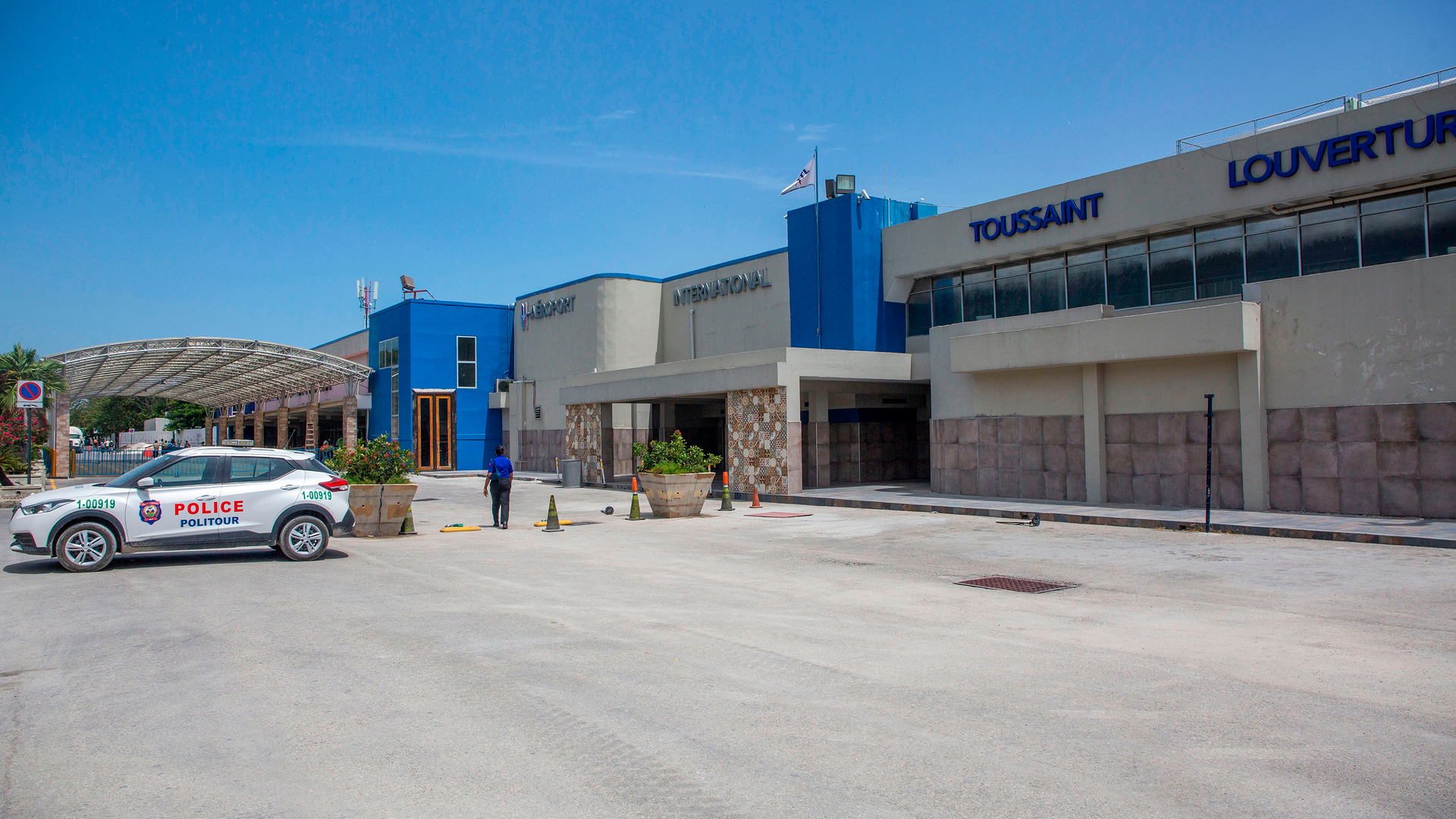 Three air traffic controllers were attacked Saturday near the Toussaint Louverture International Airport in Port-au-Prince, Haiti, in 2020.