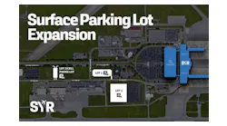 Construction has begun on three new parking lots, totaling 900 spaces, at Syracuse Hancock International Airport.