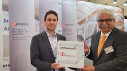 Alonso Haro, Chief Executive Officer at AeroUnion, and Shailendar Kothari, Managing Director at Jettainer Americas Inc, at the contract announcement in Miami. Alonso Haro, Chief Executive Officer at AeroUnion, and Shailendar Kothari, Managing Director at Jettainer Americas Inc, at the contract announcement in Miami.