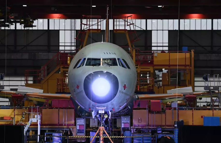 Airbus Fal Asia Assembles Its First A321 Aircraft 2