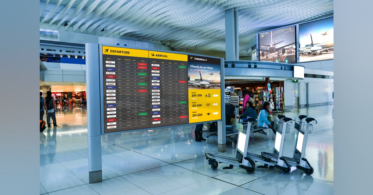 Scala Passenger Information Display System (PIDS) | Aviation Pros