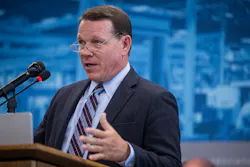 U.S. Rep. Sam Graves, R-MO, speaks during a news conference in Washington, DC. in 2019. Graves plans aggressive oversight as transportation panel chairman. U.S. Rep. Sam Graves, R-MO, speaks during a news conference in Washington, DC. in 2019. Graves plans aggressive oversight as transportation panel chairman.