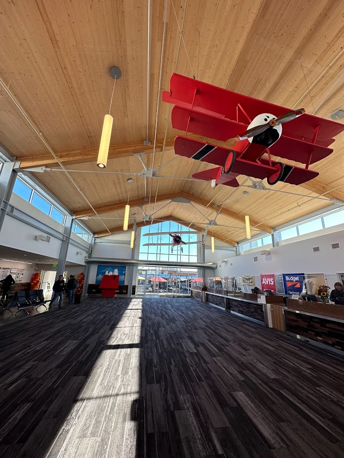 Charles M. Schulz — Sonoma County Airport Unveils Modernized Air