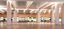 Computer-generated imagery of LBA’s modernized Hall A. Computer-generated imagery of LBA’s modernized Hall A.