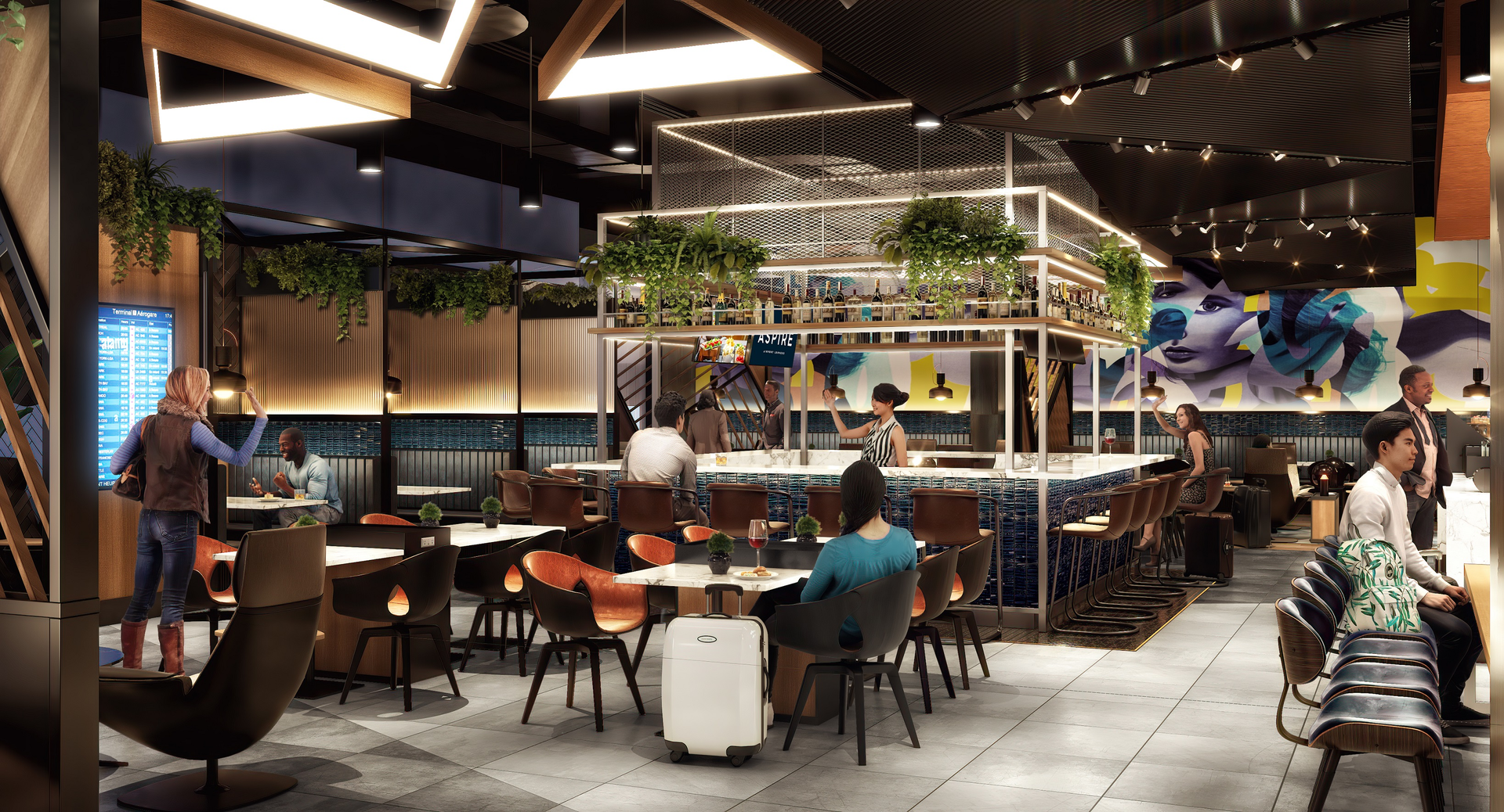 New Aspire Lounge at Toronto City Airport Aviation Pros