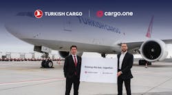 Turkish Cargo X Cargo one Press Banner