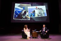 Capt. Tammie Jo Shults was interviewed by Center for Aviation and Aerospace Safety head Robert L. Sumwalt, former chair of the NTSB, which led the investigation of Shults&rsquo; mid-flight emergency.