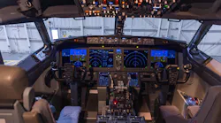 Instrumentation panels in the cockpit of a Boeing 737 Max. Legislation advanced in Congress early Tuesday morning will allow Boeing to get the jet certified without a major design change to the 737 cockpit systems that alert the crew when something goes wrong in flight.