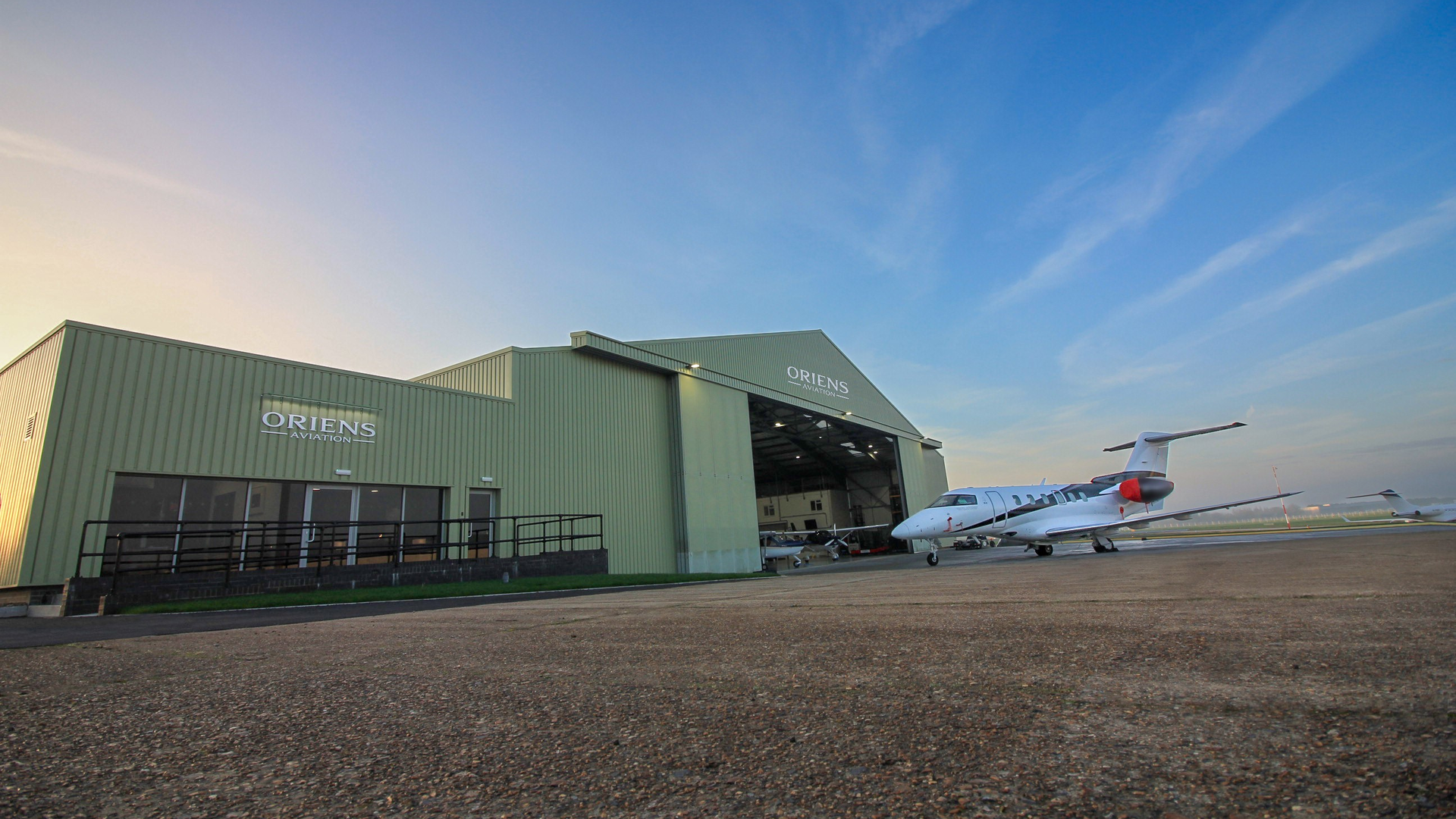 Oriens Newly Reburished Hangar London Biggin Hill Airport