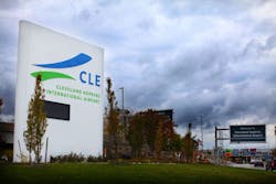 A man ripped up equipment at Cleveland Hopkins International Airport's radar tower and left without getting caught, federal prosecutors say.