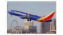 The busiest air carrier at Harry Reid International Airport, Southwest Airlines, says it plans to build a maintainence hangar at the airport within five years. Southwest has nearly 220 flights a day that arrive or Reid airport. The hangar will accommodate up to three Boeing 737 jets at one time.