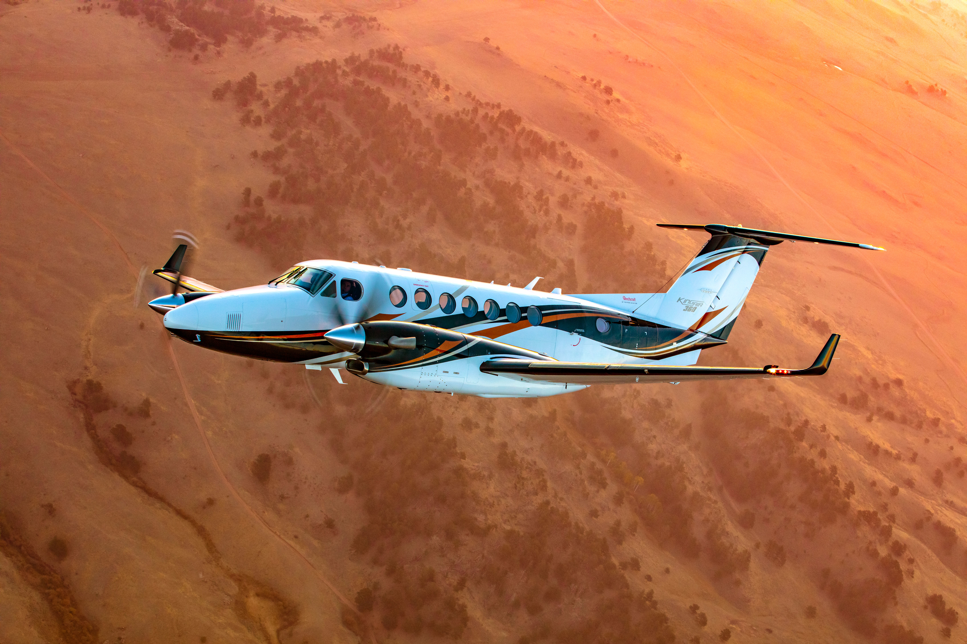 The Beechcraft King Air 360 is designed and manufactured by Textron Aviation Inc., a Textron Inc. company.