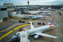Mesa operates American Eagle flights for American Airlines.