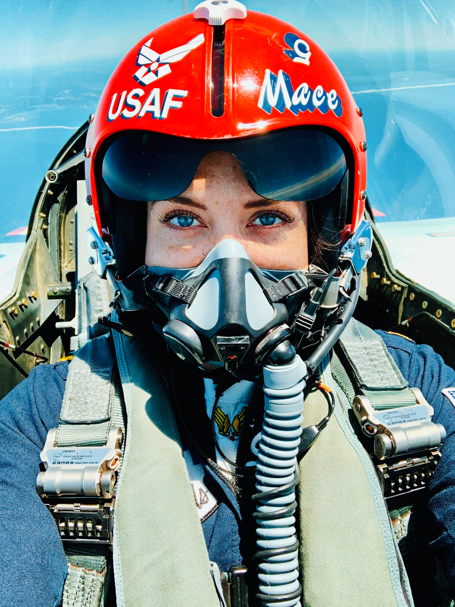United States Air Force combat veteran and former Thunderbird Lead Solo Michelle &ldquo;Mace&rdquo; Curran