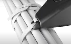 LaceLok is a revolutionary solution for secondary wire harness support offering many advantages over traditional methods of bundling wire with cable ties and hand-tied lace. LaceLok is a revolutionary solution for secondary wire harness support offering many advantages over traditional methods of bundling wire with cable ties and hand-tied lace.