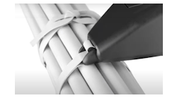 LaceLok is a revolutionary solution for secondary wire harness support offering many advantages over traditional methods of bundling wire with cable ties and hand-tied lace. LaceLok is a revolutionary solution for secondary wire harness support offering many advantages over traditional methods of bundling wire with cable ties and hand-tied lace.