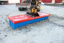 SweepAway push broom attachments