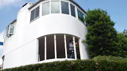 House With Windows Out In Construction