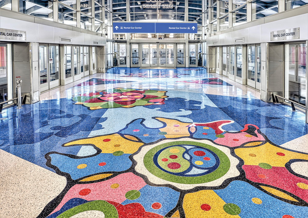 Phoenix Airport Sky Train Car Rental Station