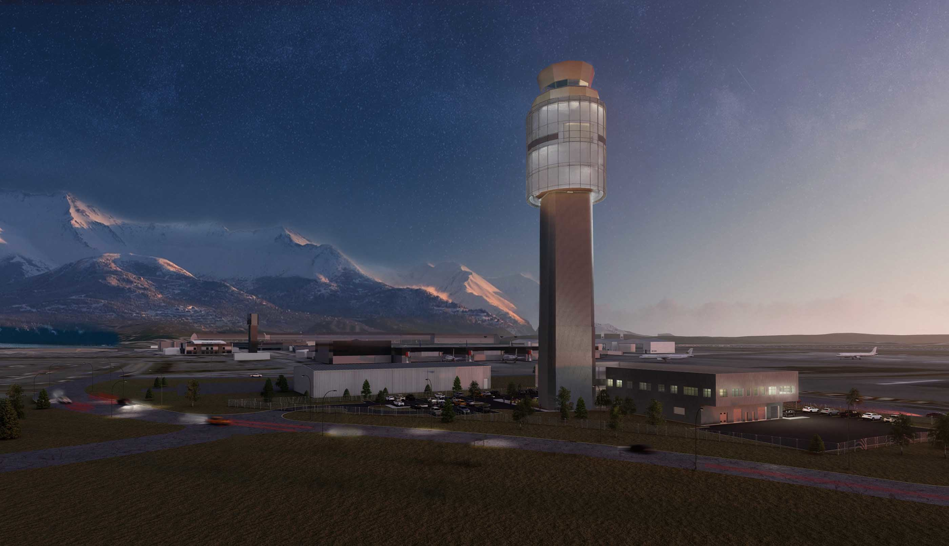 Ted Stevens Anchorage Airport Tower
