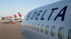 Delta Airlines planes are seen at Hartsfield-Jackson Atlanta International Airport on Friday, July 15, 2022.
