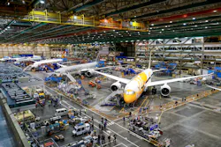 787 aircraft undergo work to fix defects at the fuselage joins inside Boeing’s Everett plant in June 2022. In the last quarter, Boeing added $600 million in estimated abnormal production costs due to supply chain delays in shipping parts. That brings the total cost of 787 problems since deliveries were first halted in 2020 to $6.3 billion. 787 aircraft undergo work to fix defects at the fuselage joins inside Boeing’s Everett plant in June 2022. In the last quarter, Boeing added $600 million in estimated abnormal production costs due to supply chain delays in shipping parts. That brings the total cost of 787 problems since deliveries were first halted in 2020 to $6.3 billion.