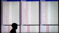 In February 2022, the flight status board for Southwest Airlines at Dallas Love Field was filled with red cancellation labels after a winter storm moved through Dallas-Fort Worth. In February 2022, the flight status board for Southwest Airlines at Dallas Love Field was filled with red cancellation labels after a winter storm moved through Dallas-Fort Worth.