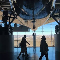 A decommissioned Air Force One jet that transported President Ronald Reagan sits on display at the Reagan Presidential Library in Simi Valley.