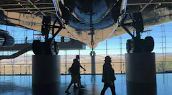 A decommissioned Air Force One jet that transported President Ronald Reagan sits on display at the Reagan Presidential Library in Simi Valley.