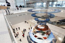 Newark Liberty International Airport's new Terminal A opened to travelers on Jan. 12, 2023. Newark Liberty International Airport's new Terminal A opened to travelers on Jan. 12, 2023.