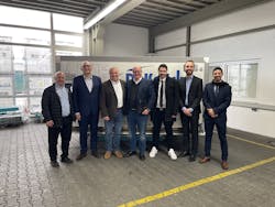 Representatives of EL AL Israel Airlines - Cargo Division and DoKaSch Temperature Solutions meet upon agreement of the Master Rental Agreement. Pictured (from left) are Moshe Popovich, Pharma Desk Manager, Cargo Division (EL AL); Andreas Seitz, Managing Director (DoKaSch TS); Moshe ben Haviv, Europe Commercial Manager, GSA & Interline Manager (EL AL); Axel Beckmann, Managing Director (EuroCargoAviation, Handling Agent EL AL); Philipp Wagner, Teamleader EL AL Cargo Operations (EuroCargoAviation, Handling Agent EL AL); Marc Krüger, Airline Partner Manager (DoKaSch TS); and Dor Saidof, Business Development Manager – Israel (DoKaSch TS). Representatives of EL AL Israel Airlines - Cargo Division and DoKaSch Temperature Solutions meet upon agreement of the Master Rental Agreement. Pictured (from left) are Moshe Popovich, Pharma Desk Manager, Cargo Division (EL AL); Andreas Seitz, Managing Director (DoKaSch TS); Moshe ben Haviv, Europe Commercial Manager, GSA & Interline Manager (EL AL); Axel Beckmann, Managing Director (EuroCargoAviation, Handling Agent EL AL); Philipp Wagner, Teamleader EL AL Cargo Operations (EuroCargoAviation, Handling Agent EL AL); Marc Krüger, Airline Partner Manager (DoKaSch TS); and Dor Saidof, Business Development Manager – Israel (DoKaSch TS).