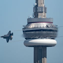 F 35 A Demo Team During The 2021 Canadian International Air Show Toronto Canada Sept 4 2021 U S
